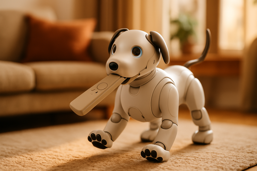 Aibo — in context (AI-generated)