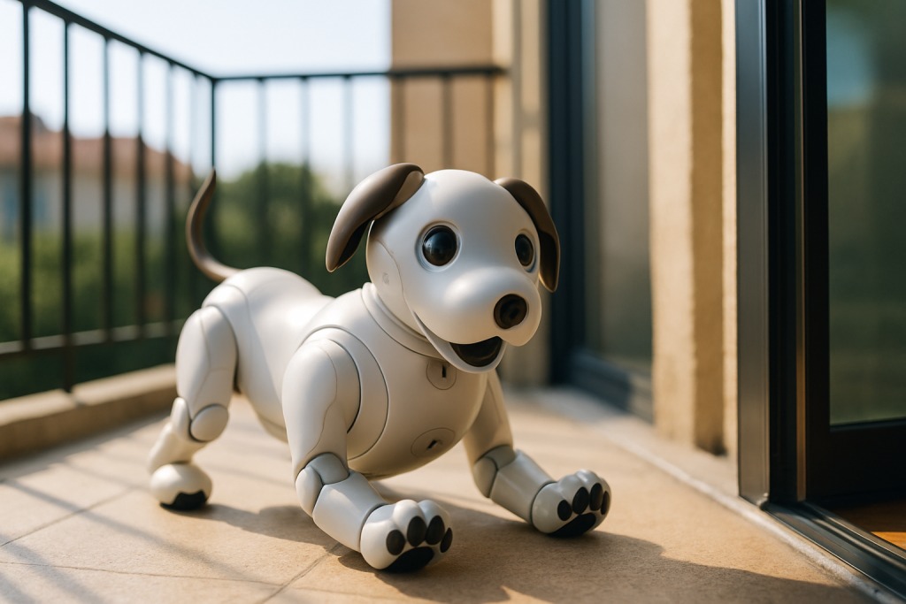Aibo — in context (AI-generated)