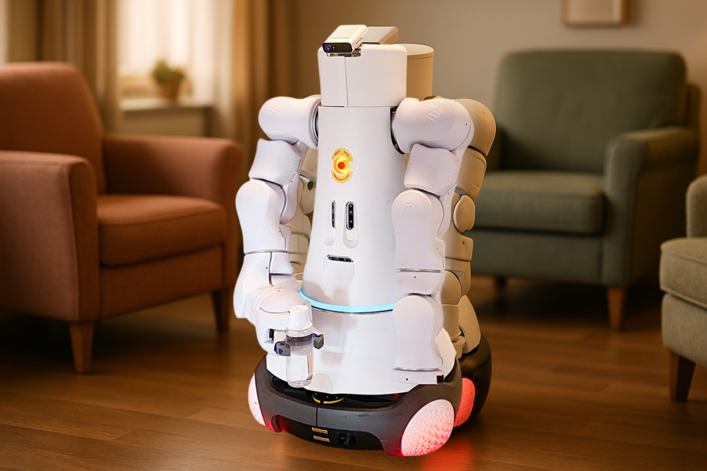 Care-O-bot 4 — in context (AI-generated)