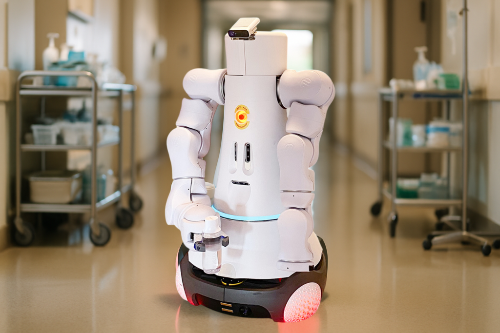 Care-O-bot 4 — in context (AI-generated)