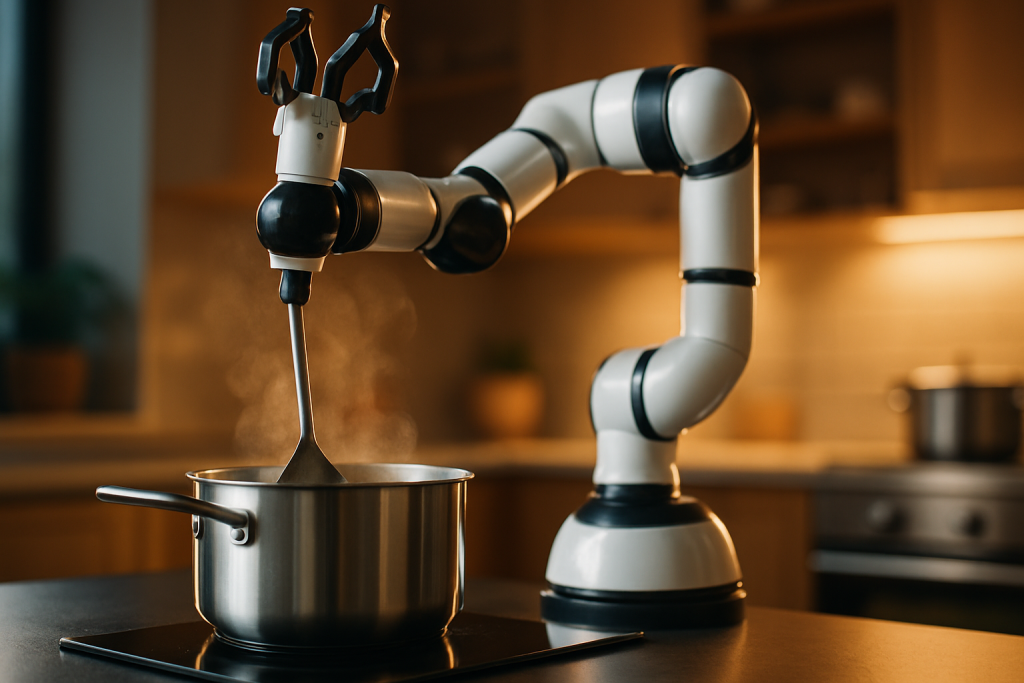 Moley Robotic Kitchen — in context (AI-generated)