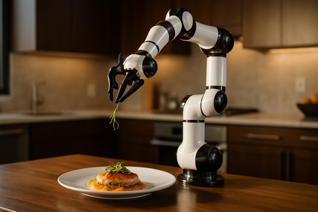 Moley Robotic Kitchen — in context (AI-generated)