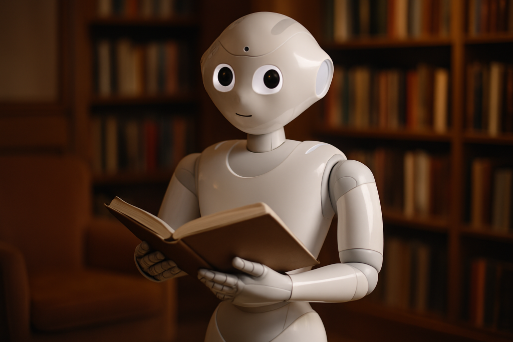 Pepper — in context (AI-generated)
