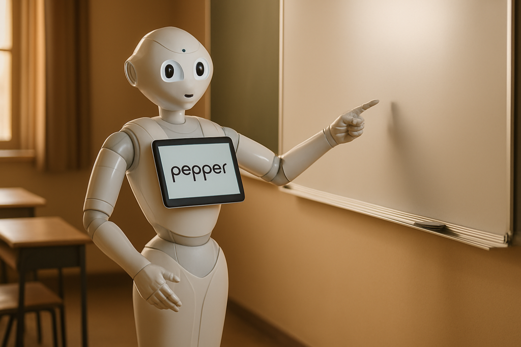 Pepper — in context (AI-generated)