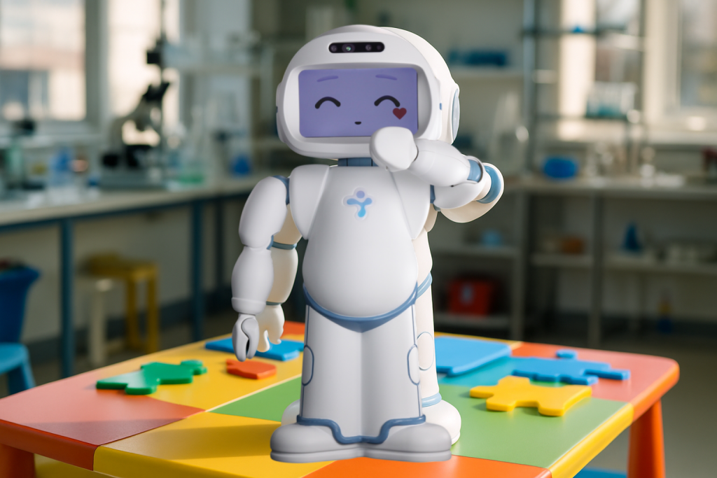 QTrobot — in context (AI-generated)