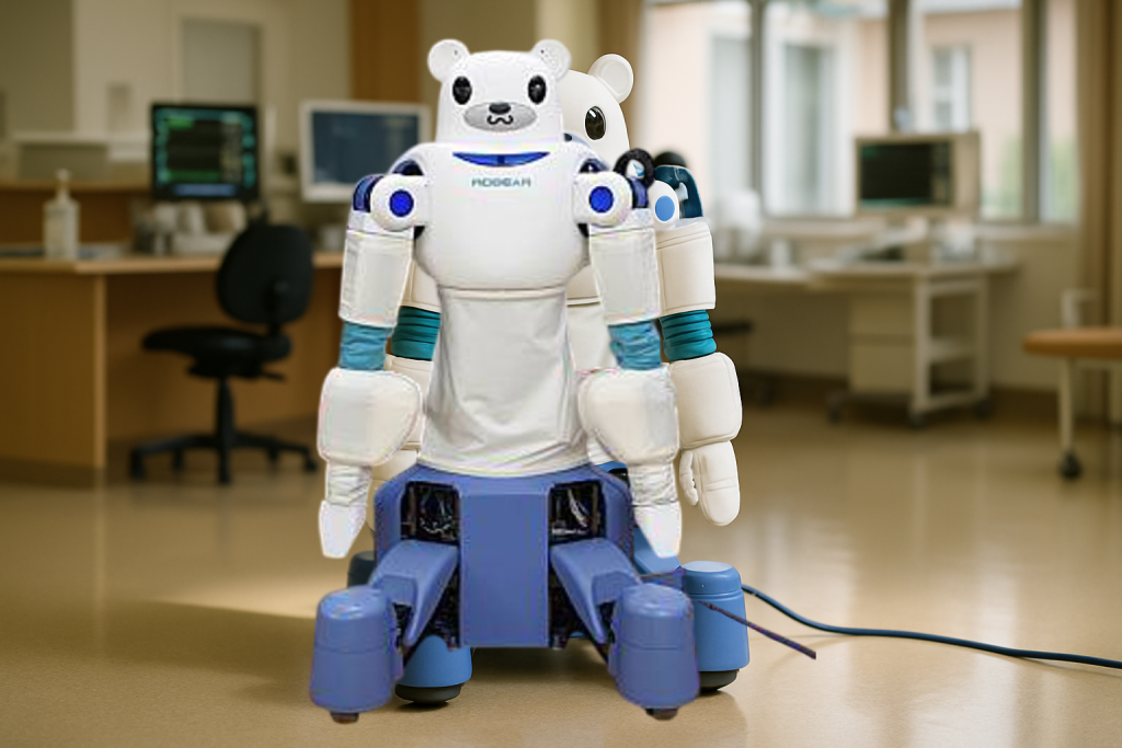Robear — in context (AI-generated)